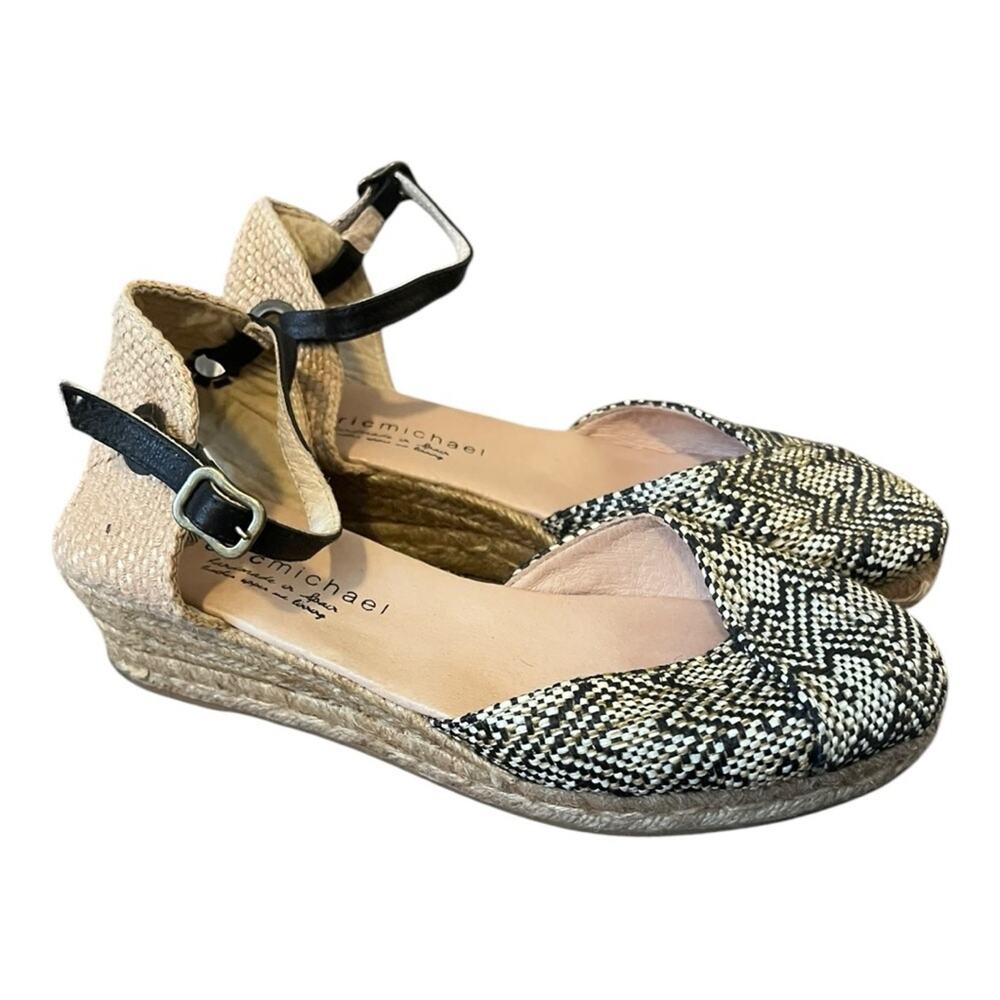 Eric Michael Copa Twill Low Platform Espadrille S… - image 3